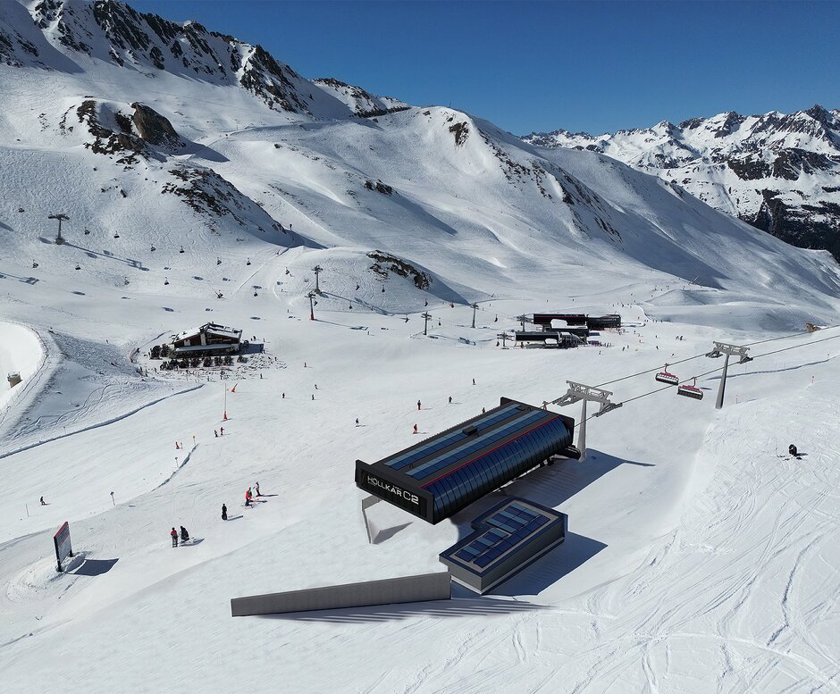 Bergstation Höllkarbahn | © Silvrettaseilbahn AG