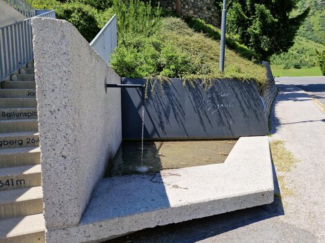 Trinkwasserbrunnen Galtür